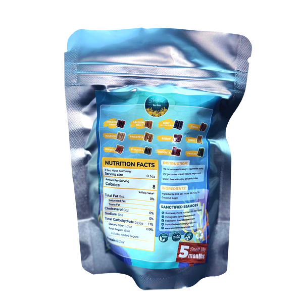 SEA MOSS GUMMIES/FRUITS (ORGANICS)